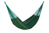Hammocks & Accessories: Mayan Legacy Queen Size Outdoor Cotton Mexican Hammock in Jardin Colour