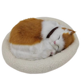 Cat Toys: Sleepy Tails - Ginger Cat - Breathing