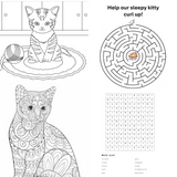 Cat Toys: Sleepy Tails - Ginger Cat - Breathing
