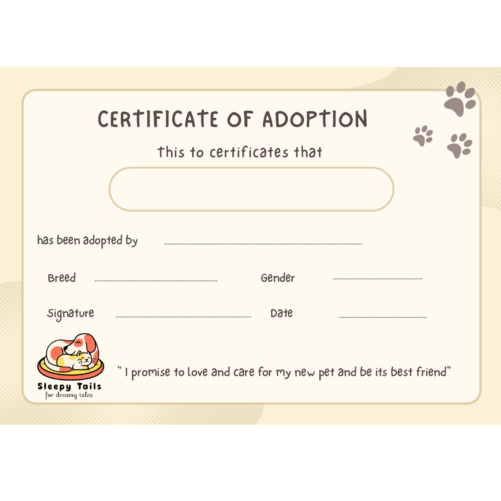 Non-Fiction Books: Sleepy Tails - Mother and Baby - King Charles Spaniel
