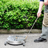 Automotive Repair & Speciality Tools: 2In1 Surface Cleaner 16.5Inch Undercarriage Washer Pressure Washer Max 4000PSI 1/4 Quick Connector with Universal Wheels and Wands for Car Ground Cleaning