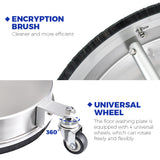 Automotive Repair & Speciality Tools: 2In1 Surface Cleaner 16.5Inch Undercarriage Washer Pressure Washer Max 4000PSI 1/4 Quick Connector with Universal Wheels and Wands for Car Ground Cleaning