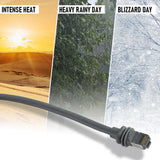 Bridges & Routers: 46M/150FT Replacement Gen 3 Cable 26AWG for Starlink Rectangular Satellite V3 Waterproof Weatherproof High Speed Supports Bandwidths up to 1200Mbps Gray