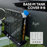 Fuel & Exhaust: Alpen Outdoor Fuel Tank Cover Right Side Base Mount 2mm Thickness Aluminium Diesel Heater for 10L 15L Fuel Tank Black