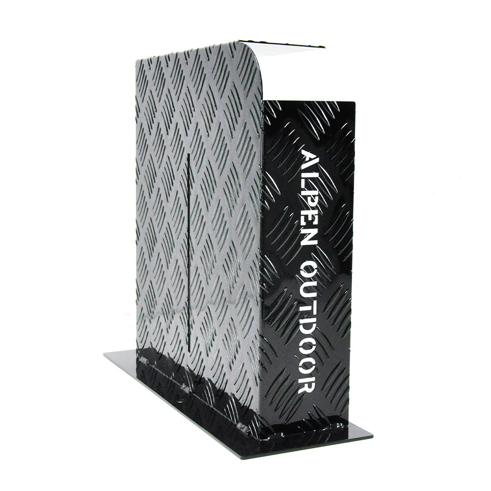 Fuel & Exhaust: Alpen Outdoor Fuel Tank Cover Right Side Base Mount 2mm Thickness Aluminium Diesel Heater for 10L 15L Fuel Tank Black