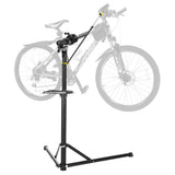 Bicycle Stands & Storage: Bike Repair Rack 360 Rotating 40 to 63Inch Height Adjustable Home Bicycle Mechanic Stand Anti-Slip Foldable Maintenance Stand with Tool Tray Max Load 60lbs