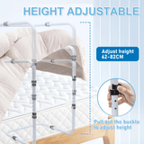 Beds & Bed Frames: Blanket Lifter Bar 62-82cm Height Adjustable Feet Tent Steel Bed Cradle Max Load 136kg with 4 Clips for Feet Toes Leg Knee Ankle Post Surgery Recovery