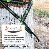 Hammocks & Accessories: Hammock Tent Outdoor Double Portable Multi-Functional Waterproof Hammock Parachute Camping Hanging Bed 270x140cm with Anti Mosquito Net and Storage Bag