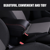 Automotive Repair & Speciality Tools: Suzuki Swift 2005-2021 Center Central Storage Car Console Seat Armrest Box Durable ABS Armrest Box Replacement Double Layer Black With USB Cable