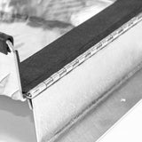 Automotive Parts: Truma Cowl Cover Silver Universal Aluminum Checker Plate External Flue Vent Spraying Console Replacement Part Fits Truma Water Heater 27x15x4cm