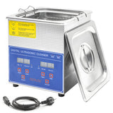 Jewellery Cleaners: 2L Ultrasonic Cleaner Lab-Grade Stainless Steel Ultrasonic Cleaning Machine Digital Heating Timer and Basket for Home and Commercial Jewellery Eyeglass