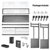 Kitchen & Dining Chairs: Over The Sink Dish Drying Rack Carbon Steel Dish Drainer Drying Rack 85cm Long Sink Caddy with Door and Multiple Utensils Holders Large Capacity