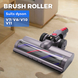 Vacuum Cleaner Accessories: Alston Turbo Brush Roller Head Replacement for Dyson V7 V8 V10 V11 Y1W2 Cordless Vacuum Turbine Roller Brush Powerful Suction Soft Roller Gentle on Timber Floor