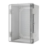 Automotive Repair & Speciality Tools: Electrical ABS Junction Box IP66 Waterproof Electrical Enclosure with Clear Hinged Cover and Mounting Plate for Electrical Project 30x20x17cm