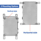 Automotive Repair & Speciality Tools: Electrical ABS Junction Box IP66 Waterproof Electrical Enclosure with Clear Hinged Cover and Mounting Plate for Electrical Project 30x20x17cm