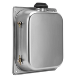 8L Petrol Fuel Tank Stainless Steel Diesel Fuel Tank Portable Diesel Container Backup Petrol Storage Tank For Truck Van External Fuel Tank