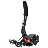 Gaming Chairs: Racing Games Handbrake PC USB Universal Adjustable Aluminium Alloy Handbrake Dual Modes Plug and Play Applicable All Steering Wheel Stand SIM Racing Games