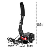 Gaming Chairs: Racing Games Handbrake PC USB Universal Adjustable Aluminium Alloy Handbrake Dual Modes Plug and Play Applicable All Steering Wheel Stand SIM Racing Games