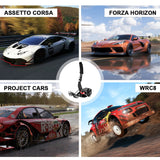 Gaming Chairs: Racing Games Handbrake PC USB Universal Adjustable Aluminium Alloy Handbrake Dual Modes Plug and Play Applicable All Steering Wheel Stand SIM Racing Games