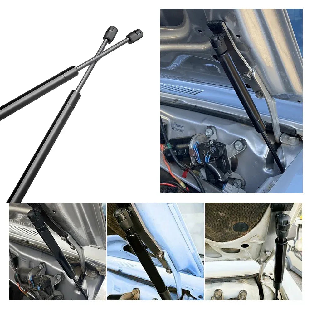 6pcs Premium Gas Struts Kit for Ford Territory SX SY 2004-2011 Bonnet Tailgate  Window Glass Direct Replacement Steel Anti-Rust Easy Install