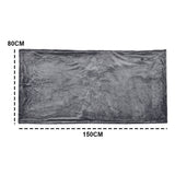 Blankets & Throws: Electric Heated Blanket Washable 10W Heated Soft Thermal Zipper Shawl Wraps USB Charging Winter Heating Wraps Pad with 3 Level Temperature Setting