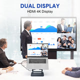 Laptop Stands: 7-in-1 Laptop Stand Docking Station Ergonomic Laptop Riser 360 Rotatable - PD Charging HDMI USB-C and USB-A 3.0 Ports for MacBook M1/M2/M3 HP ASUS DELL