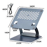 Laptop Stands: 7-in-1 Laptop Stand Docking Station Ergonomic Laptop Riser 360 Rotatable - PD Charging HDMI USB-C and USB-A 3.0 Ports for MacBook M1/M2/M3 HP ASUS DELL