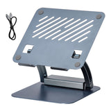 Laptop Stands: 7-in-1 Laptop Stand Docking Station Ergonomic Laptop Riser 360 Rotatable - PD Charging HDMI USB-C and USB-A 3.0 Ports for MacBook M1/M2/M3 HP ASUS DELL