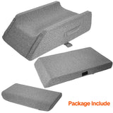 Wellness Accessories: Leg Wedge Ergonomic Booster 3-Height Adjustable Memory Foam Leg Support Pillow with Washable Cover for Ankle Foot Rest Surgery Recovery and Pain Relief