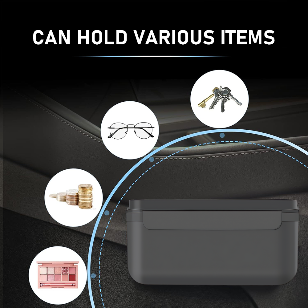 TPE Car Boot Organiser Australia | No-Sew Stitching Odourless Design | Reusable Velcro for Door/Center Console | Camping/Office Storage Box