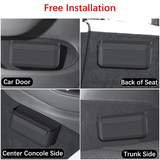 TPE Car Boot Organiser Australia | No-Sew Stitching Odourless Design | Reusable Velcro for Door/Center Console | Camping/Office Storage Box