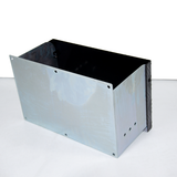 Batteries & Generators: Battery Box Set Sturdy Galvanized Trailer Caravan Boat Spare Part with Lid and Hole for Secure Suits battery up to 160mm deep x 350mm wide Height 250mm