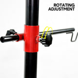 Automotive Repair & Speciality Tools: Universal Auto Paint Stand Panel Tree Paint Rotating Stand Center Post Hang Paint Spray with 4 Wheels and 6 Hooks for Automotive Doors Fenders Bumpers