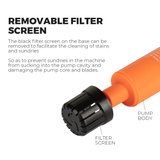 Fuel & Exhaust: SEAFLO Submersible Inline Pump 12V 280GPH Transfer Pump Water Resistant High Pressure Washing Water Diesel Pump For RV Marine Boat Caravan