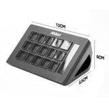 Video Games: Studio Controller Keyboard Stream Controller Customizable Deck with 15 Shortcut Keys for Multi Applications Triggered in PC for Streaming Studio Work Game