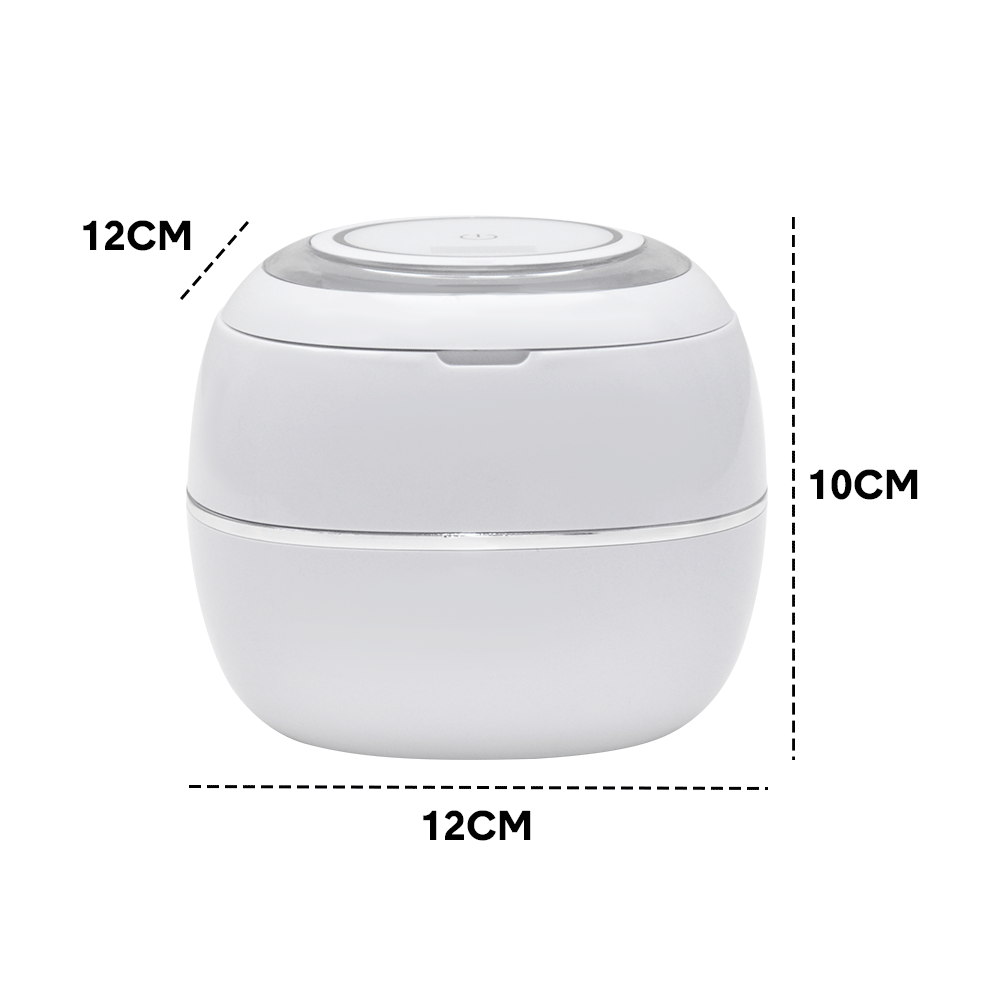 Jewellery Cleaners: Ultrasonic UV Cleaner Portable 42khz Dual Mode Cleaner 180-220ml with Chamber and Timer for Dentures Aligner Retainer Dental and Jewellery Cleaning Machine
