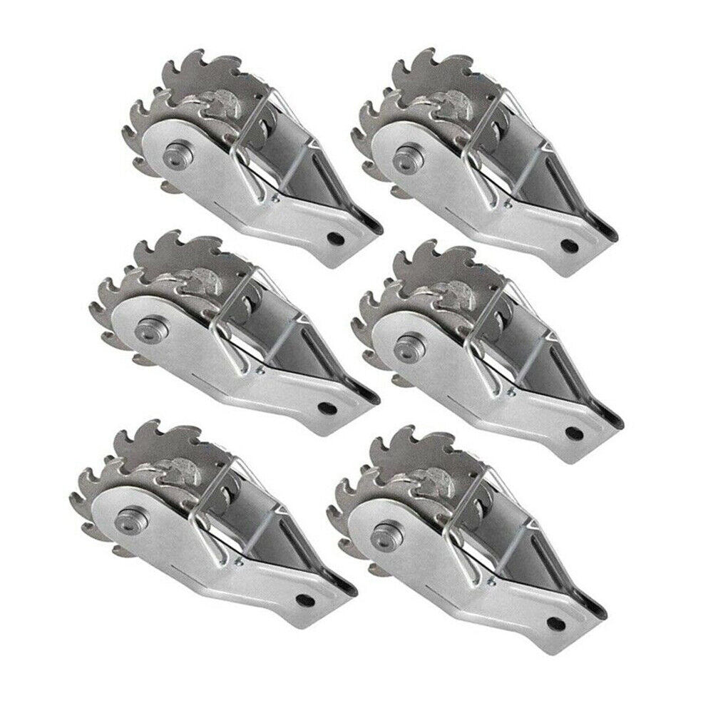 Fence & Gate Accessories: 50 Pack Inline Cliplock Wire Strainer Aluminum Alloy Heavy Duty Wire Ratchet Tensioner for Electric Fence