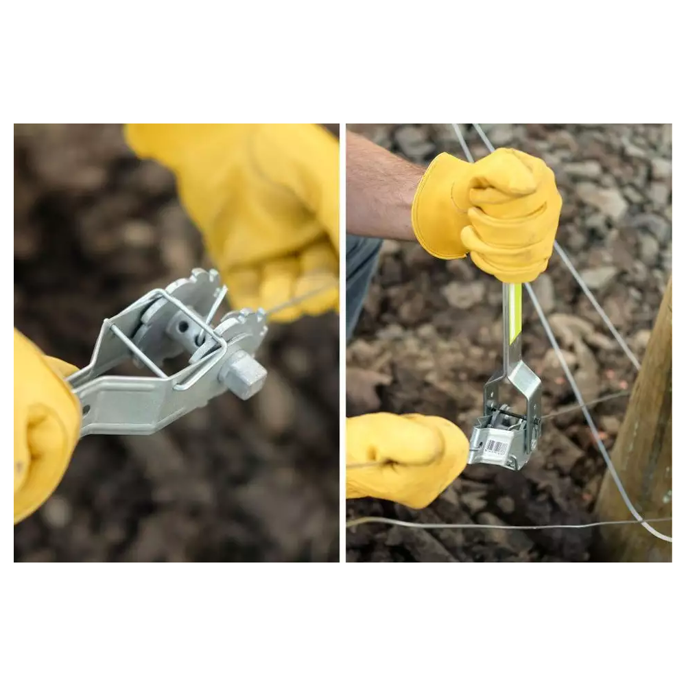 Fence & Gate Accessories: 50 Pack Inline Cliplock Wire Strainer Aluminum Alloy Heavy Duty Wire Ratchet Tensioner for Electric Fence