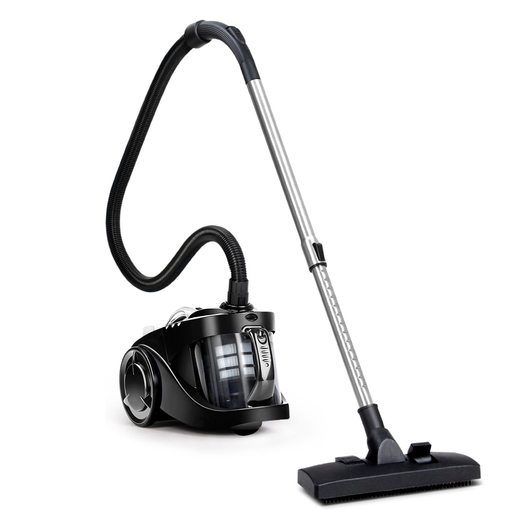 Stick Vacuums: Devanti 2200W Bagless Vacuum Cleaner Black