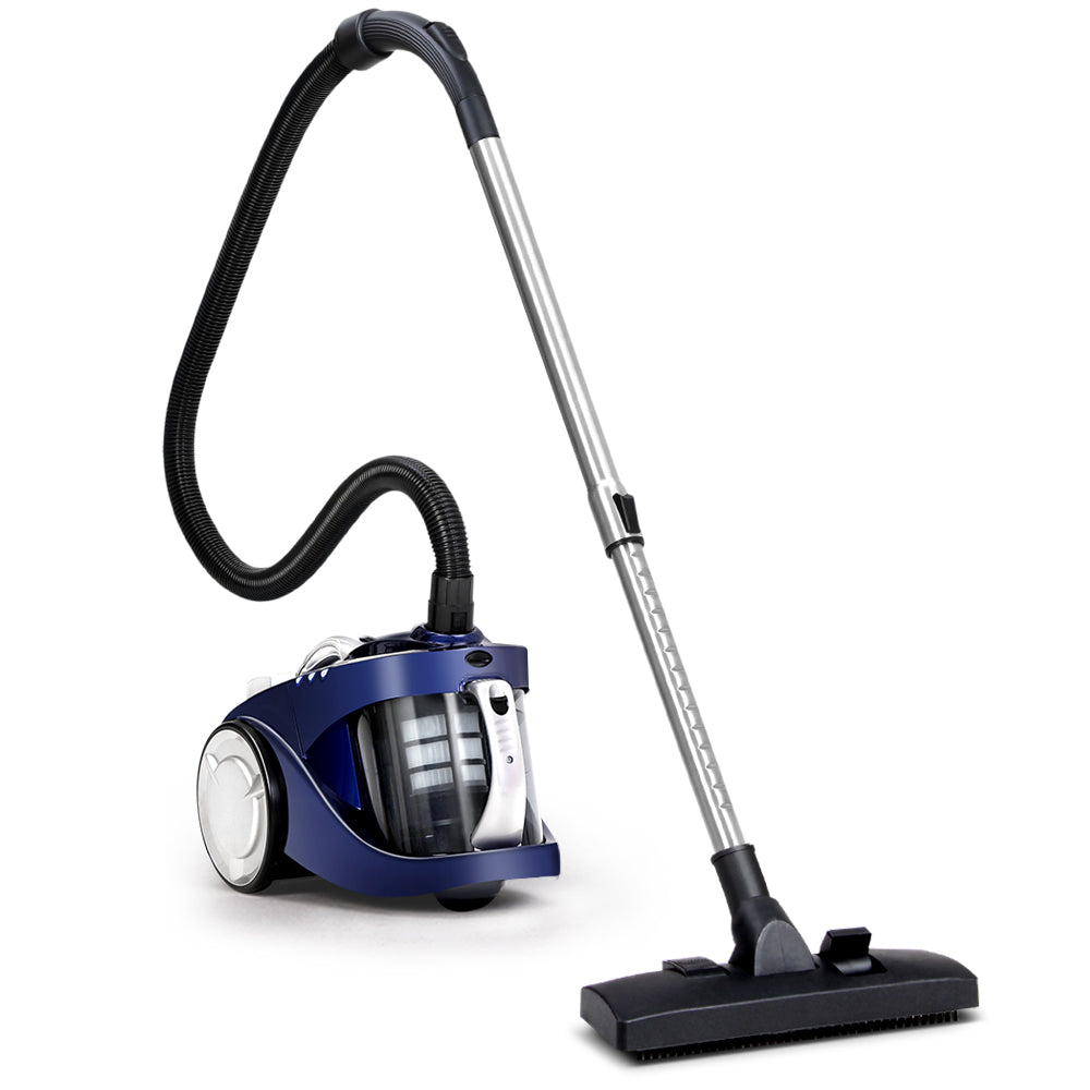 Stick Vacuums: Devanti 2200W Bagless Vacuum Cleaner Blue