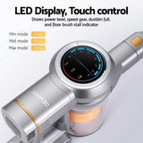 Vacuum Cleaner Accessories: Devanti 300W Stick Vacuum Cleaner Cordless Self-Standing Golden