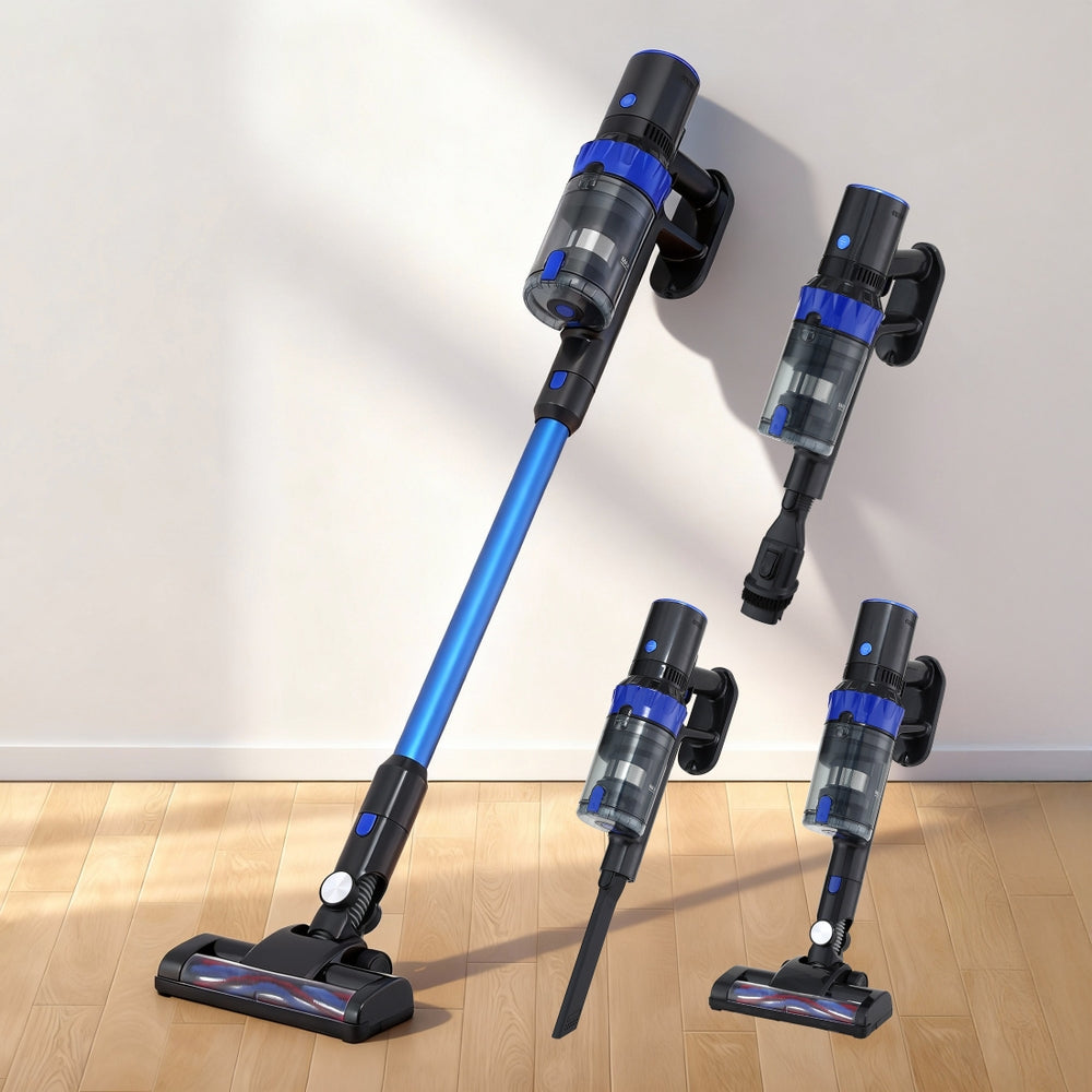 Vacuum Cleaner Accessories: Devanti Stick Vacuum Cleaner Brushless Cordless 350W Blue