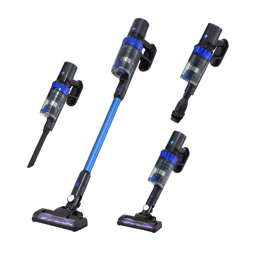 Vacuum Cleaner Accessories: Devanti Stick Vacuum Cleaner Brushless Cordless 350W Blue