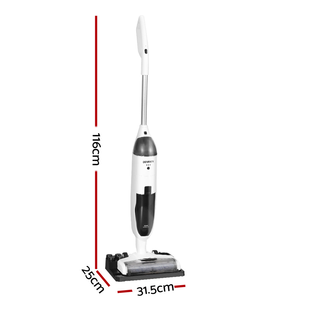 Stick Vacuums: Devanti Wet Dry Stick Vacuum Cleaner 250W