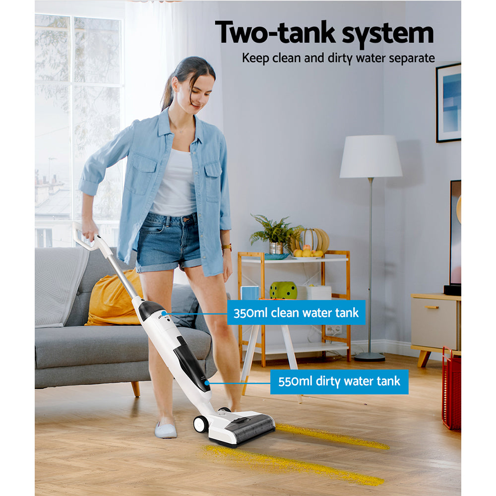Stick Vacuums: Devanti Wet Dry Stick Vacuum Cleaner 250W