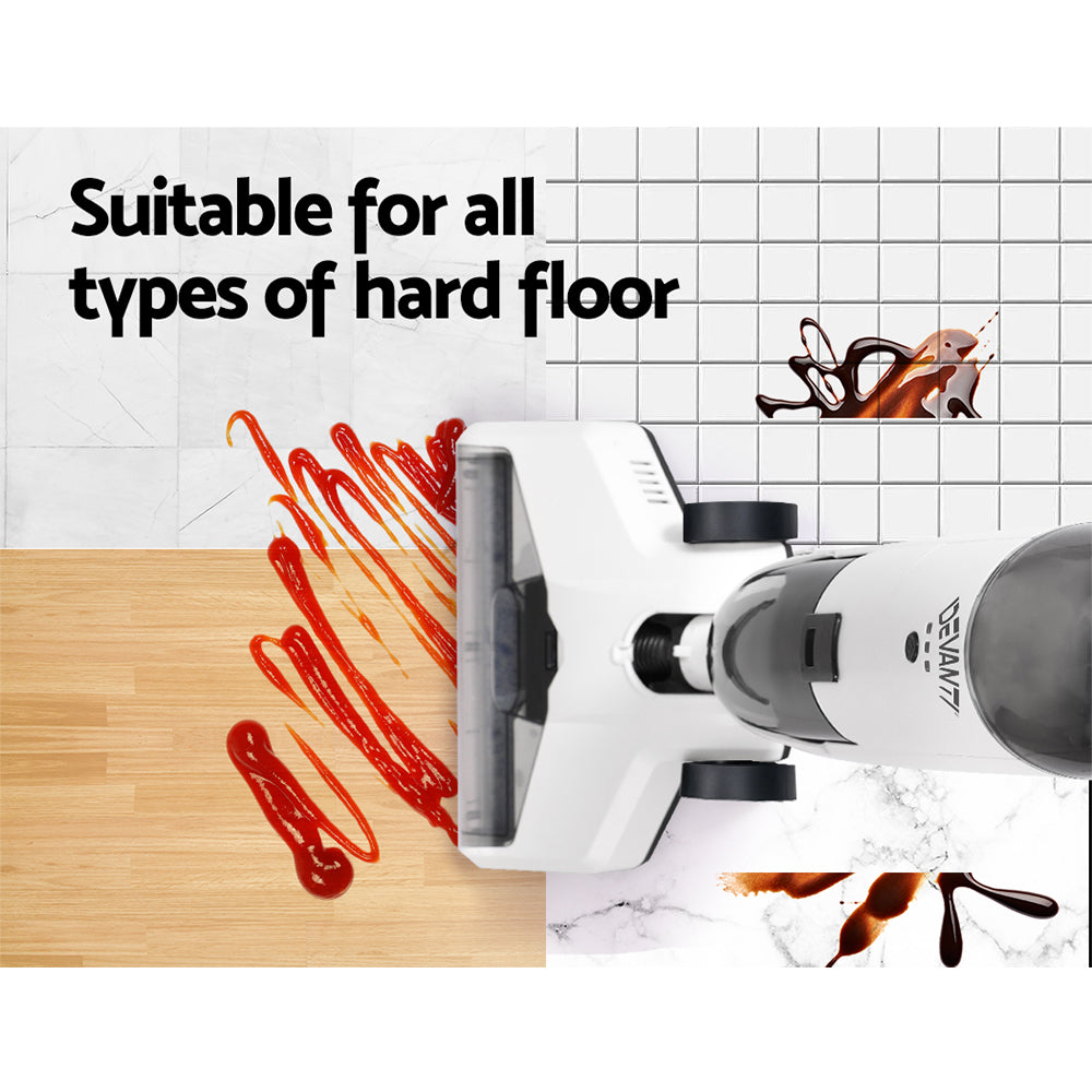 Stick Vacuums: Devanti Wet Dry Stick Vacuum Cleaner 250W