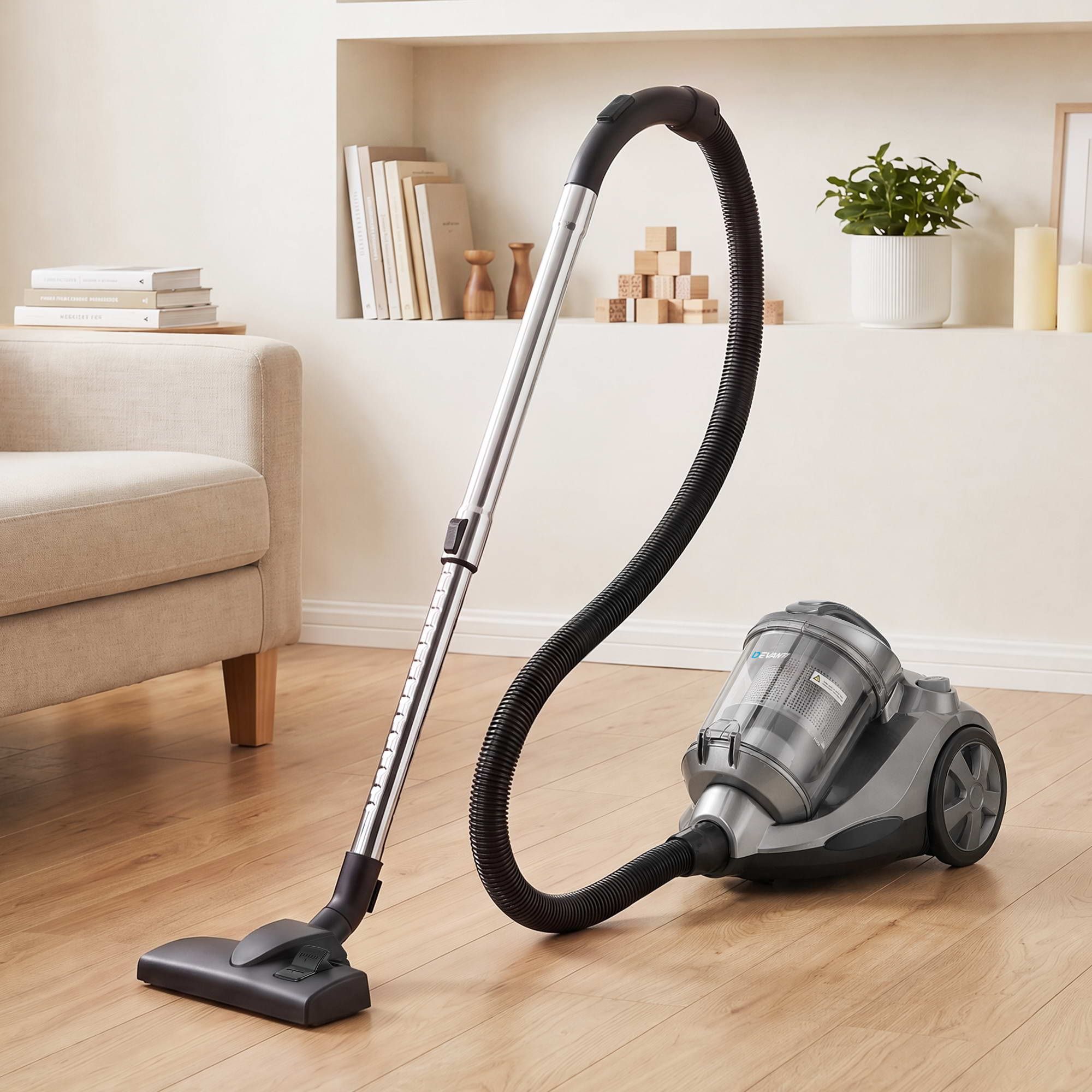 Devanti Vacuum Cleaner Bagless Canister 2000W 25kPa Powerful Suction 4L