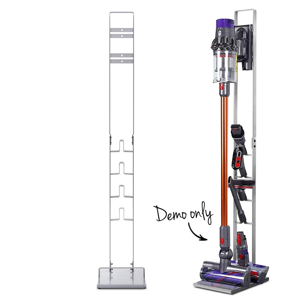 Vacuum Cleaner Accessories: Artiss Freestanding Dyson Vacuum Cleaner Stand for V6 7 8 10 11 Silver