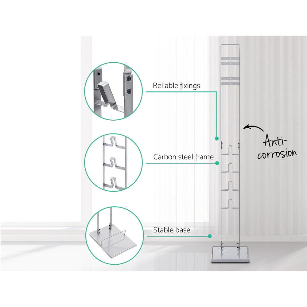 Vacuum Cleaner Accessories: Artiss Freestanding Dyson Vacuum Cleaner Stand for V6 7 8 10 11 Silver