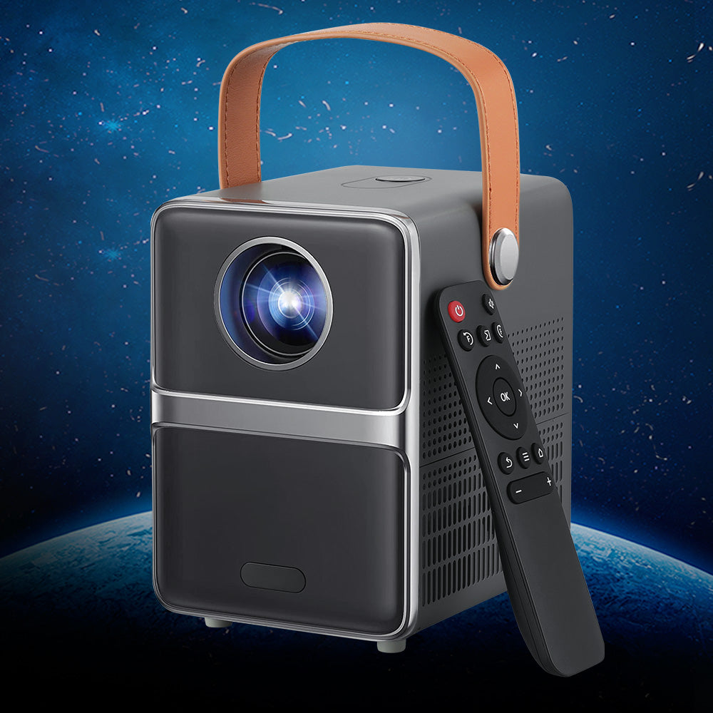 Projectors: Devanti Portable Mini Video Projector 4K Wifi Home Theater HDMI Support 1080P